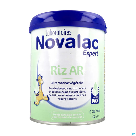 Expert Riz AR Lait 800g pour Bébés 0-36 Mois
