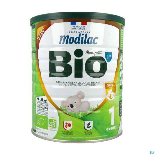 Bio 1er Âge 0-6 Mois Lait en Poudre 800 g