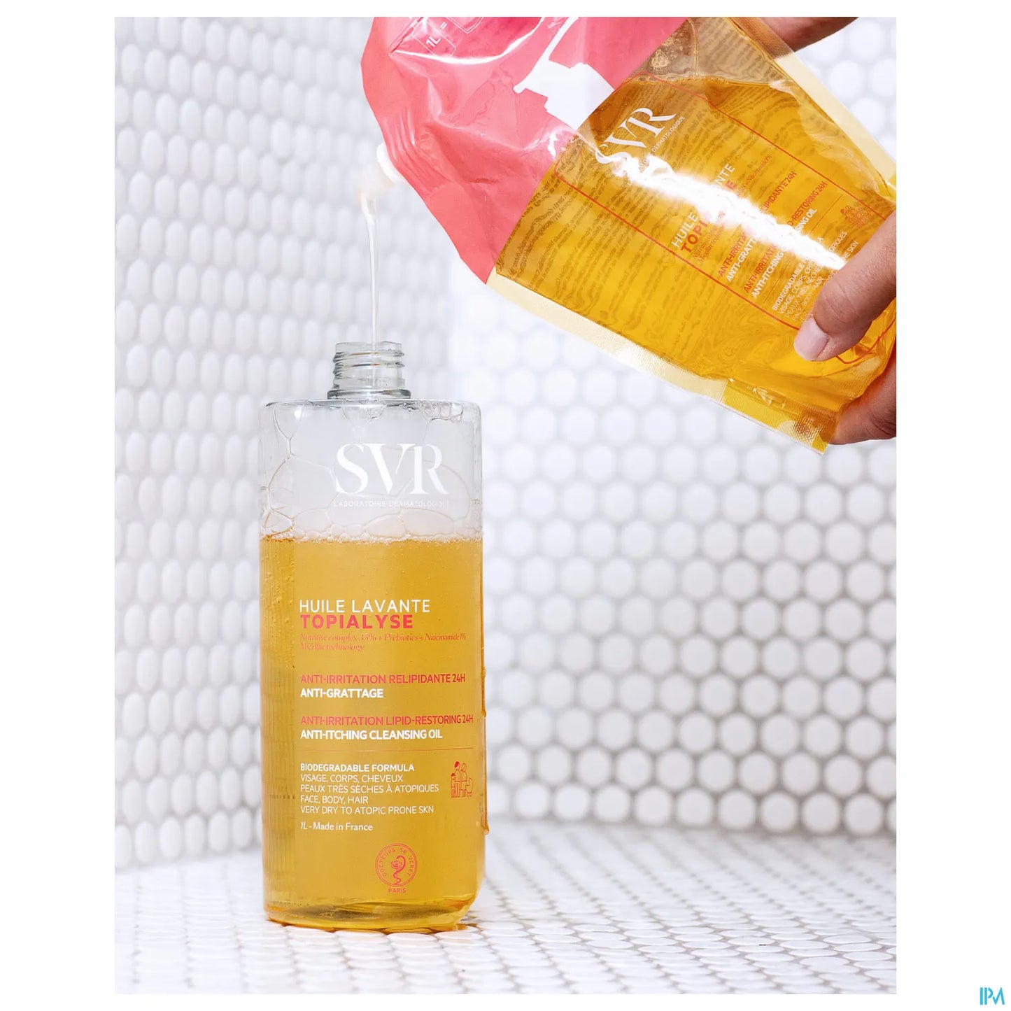 Topialyse Huile Lavante Éco-Recharge 1L