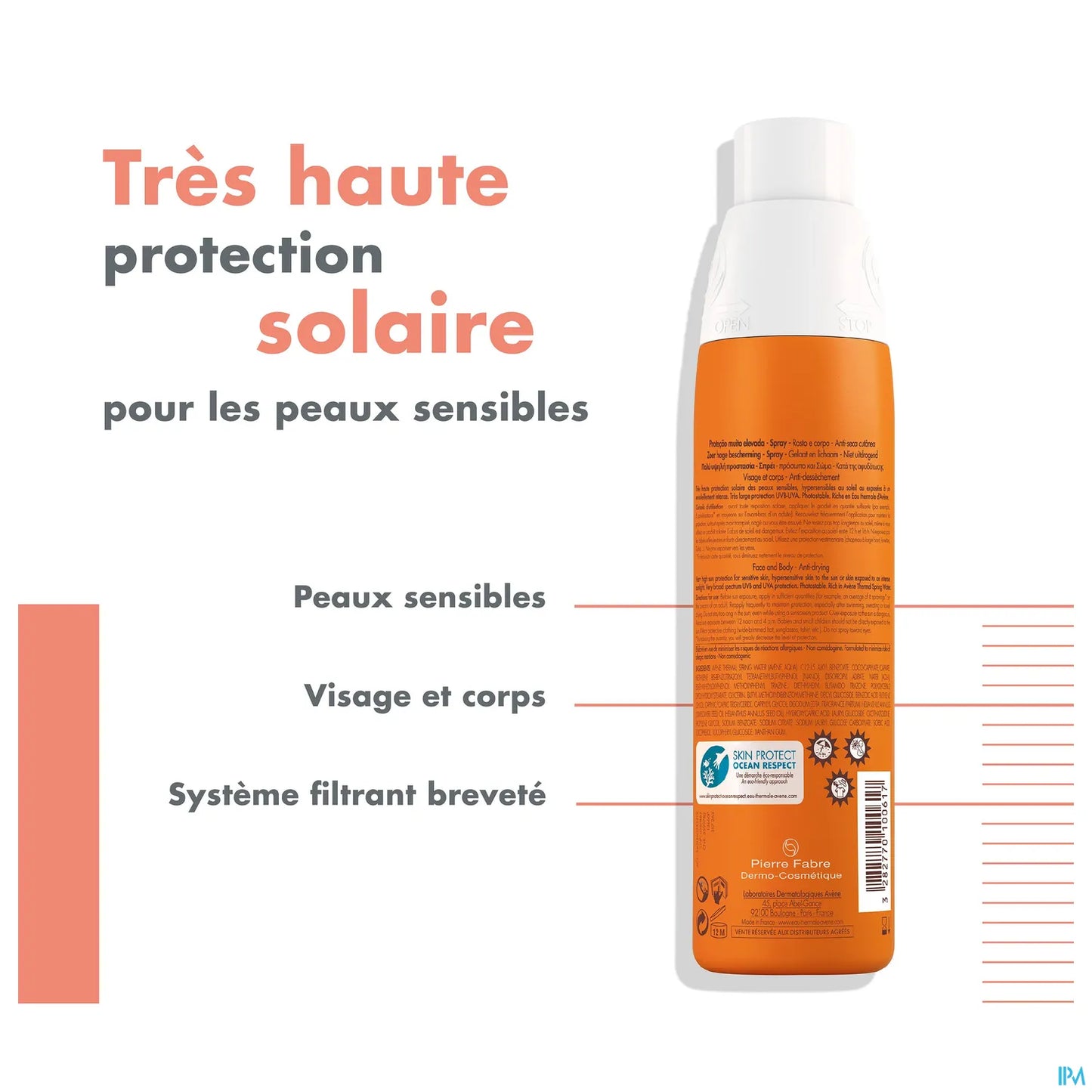 Spray Solaire SPF 50+ 200ml