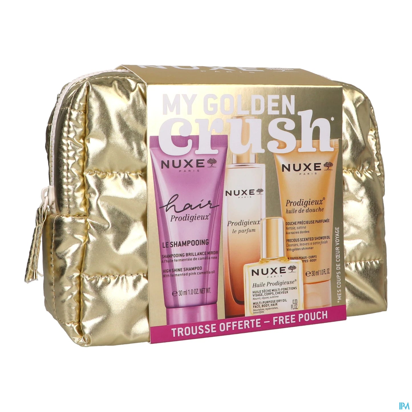 Nuxe Trousse Voyage Golden Crush