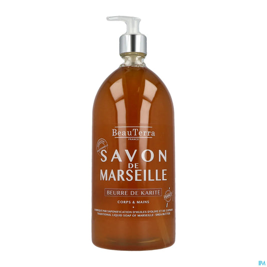 Savon Liquide Marseille Karité 1L