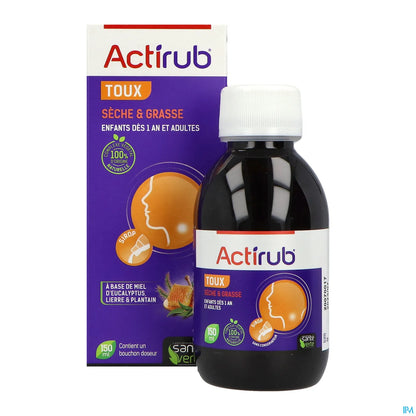 Actirub Sciroppo per la tosse secca e grassa 150 ml
