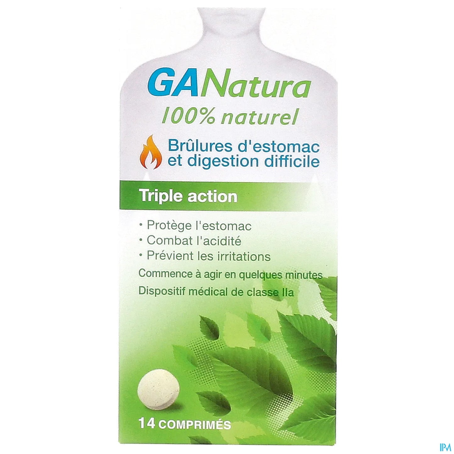 GANatura 100% Naturel 14 Comprimés