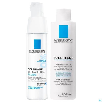 Toleriane Dermallergo Fluide 40ml avec Dermo-nettoyant 50ml