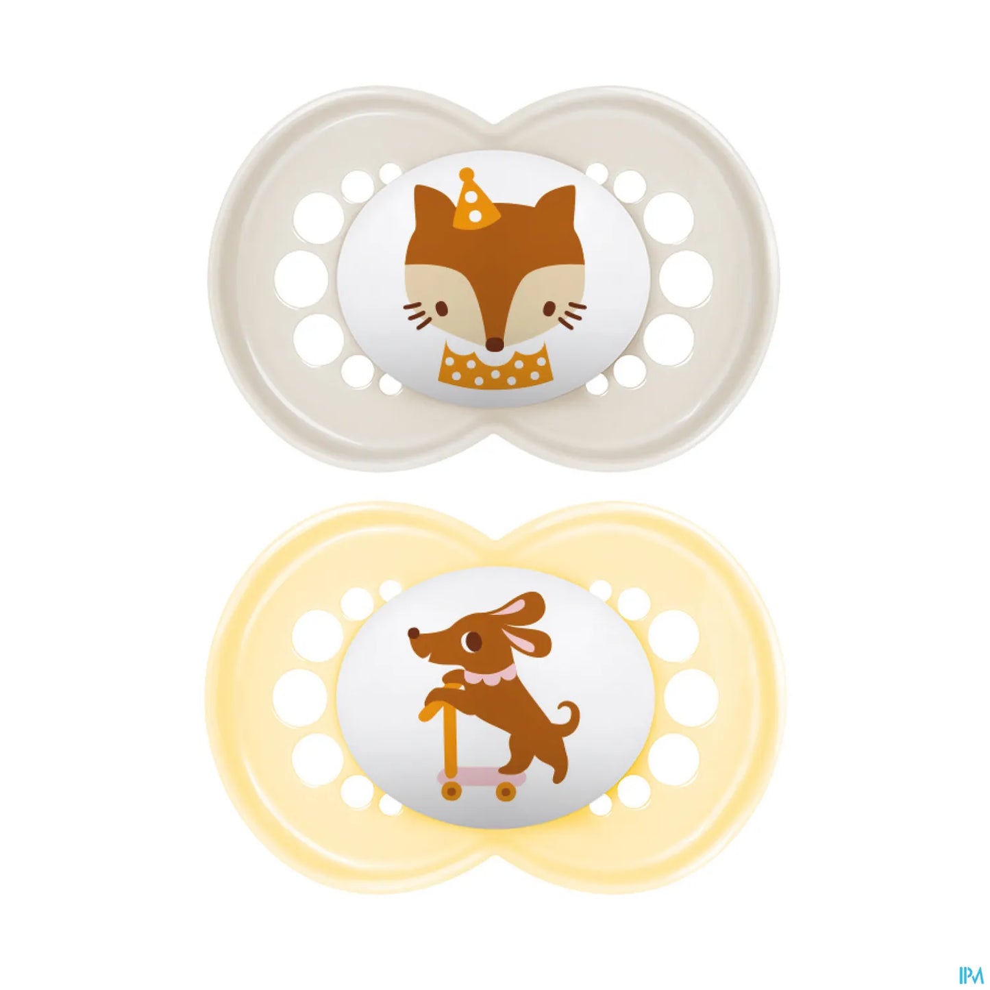 Sucette Silicone Original Animaux +18 Mois Lot de 2