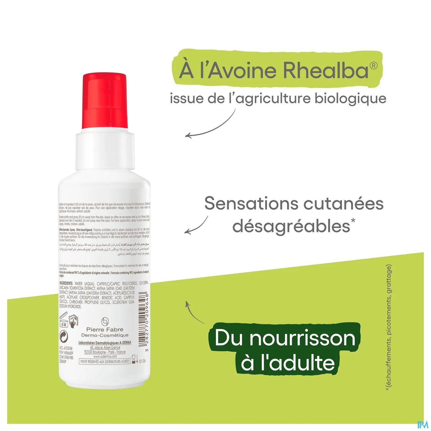 Cutalgan Spray Rafraichissant Ultra-Calmant 100ml
