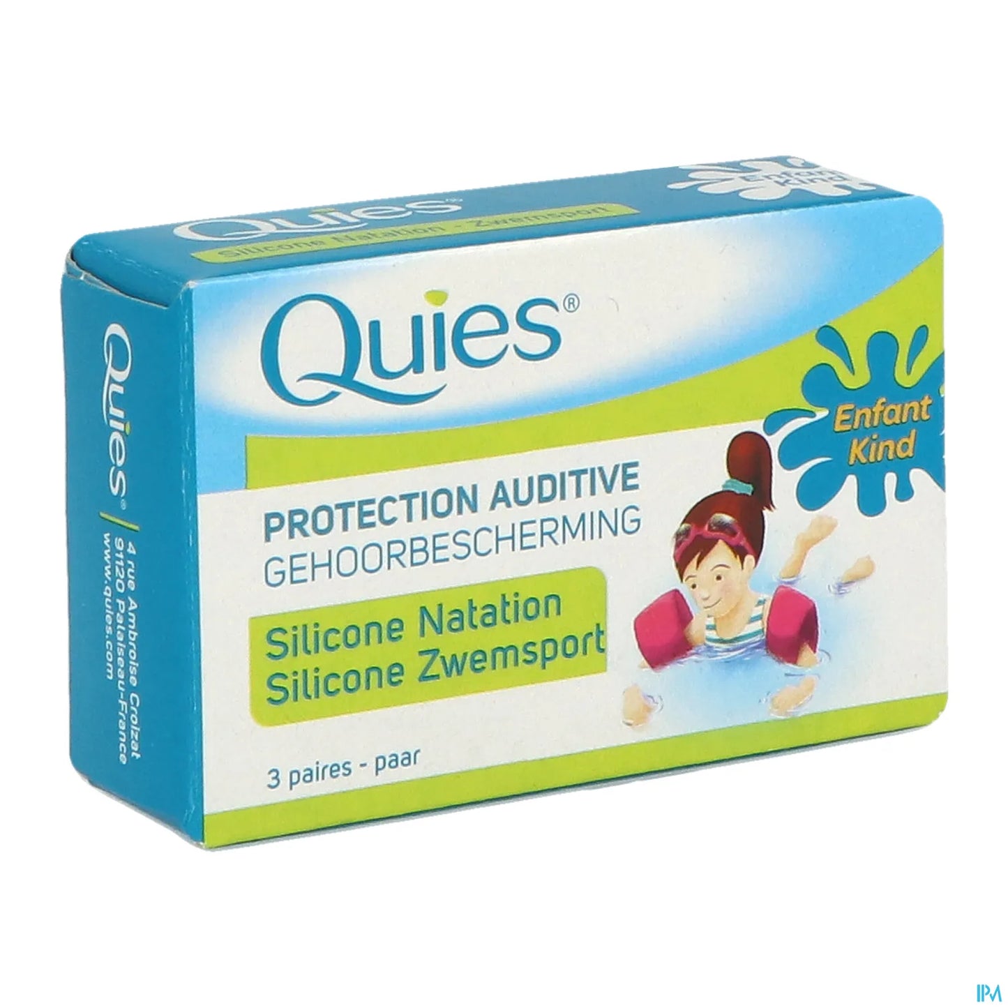Protection Auditive Silicone Enfant 3 Pairs