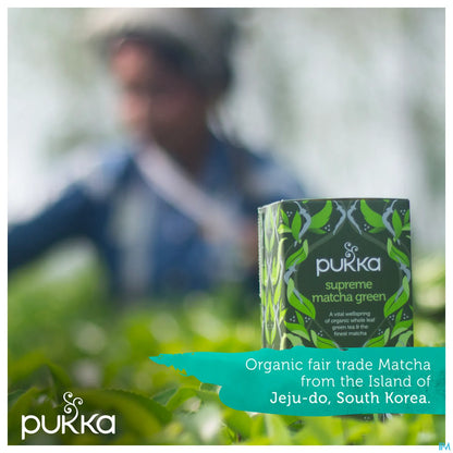 Thé Vert Suprême et Matcha Bio 20 Sachets