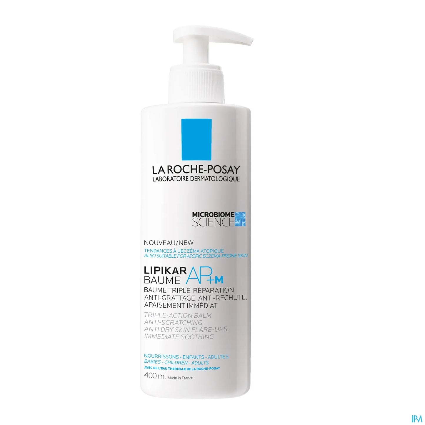 Lipikar Baume AP+M 400ML Pour Peaux À Tendance Eczémateuse