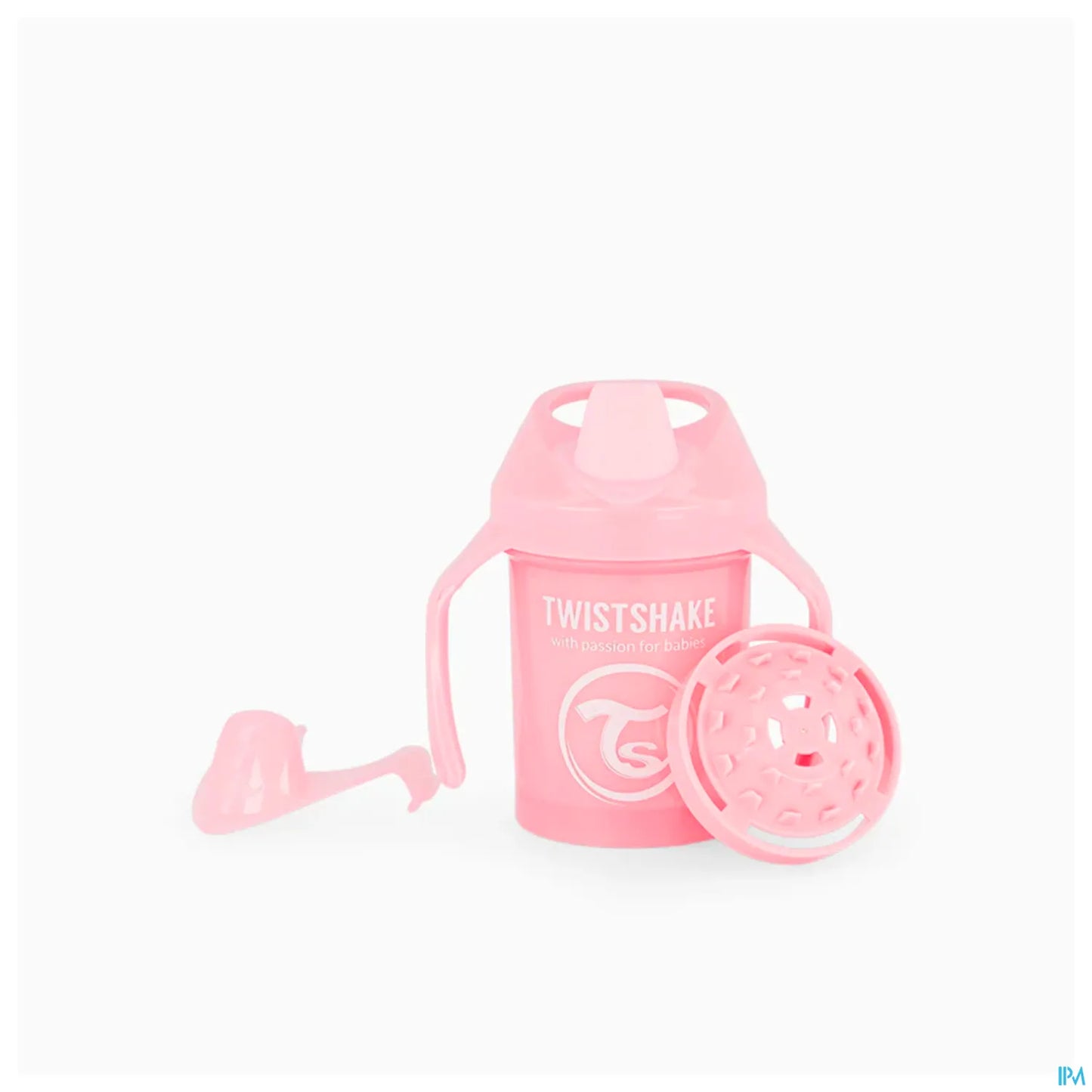 Twistshake Tasse Mini Cup Rose 230 mL 4 Mois et Plus