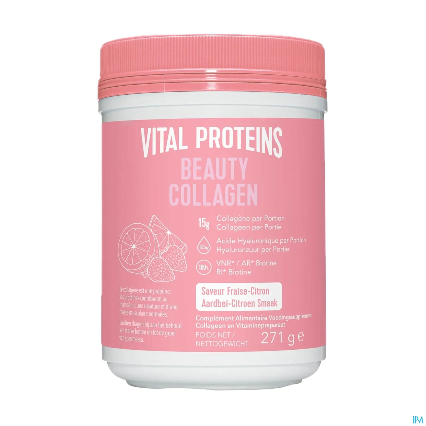 Beauty Collagen Fragola-Limone 271g