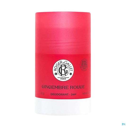 Gingembre Rouge Déodorant Stick 24H 50g