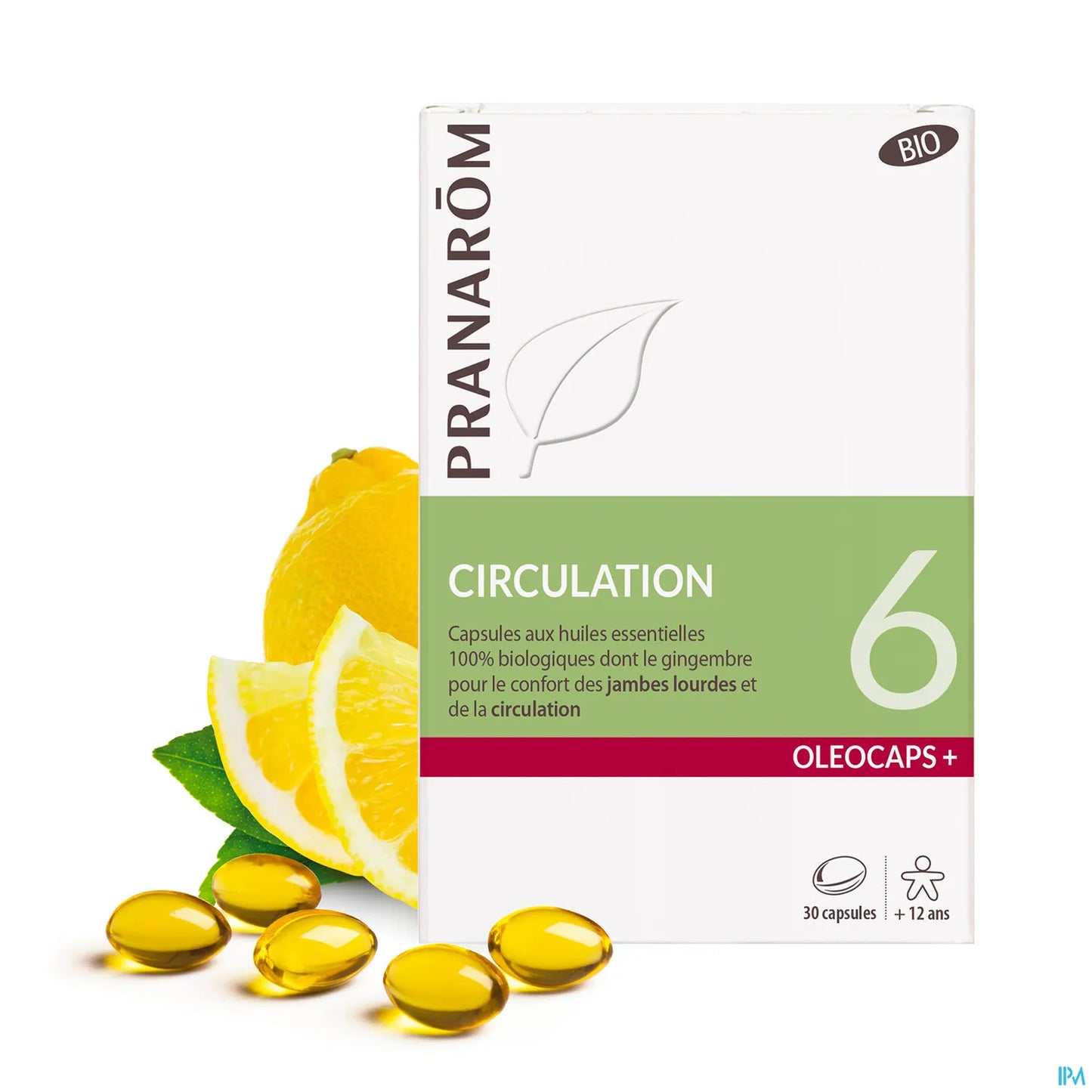 Oleocaps 6 Circulation Organic 30 Capsules