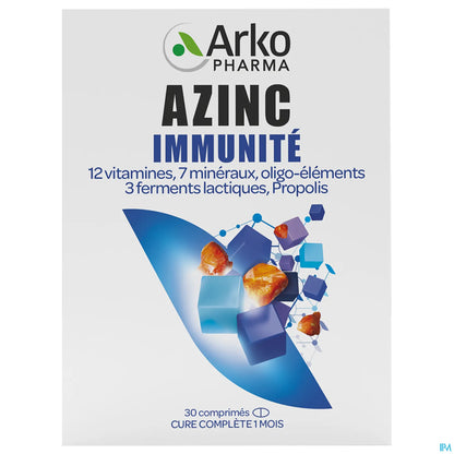 Azinc Immunity 30 Tri-layer Tablets