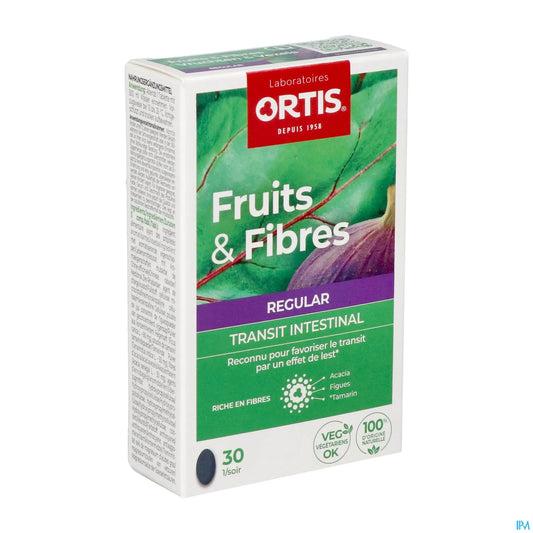 Fruits &amp; Fiber Regular 30 Tablets