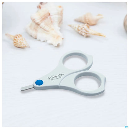 Ciseaux Ongles Bébé 9cm Acier Chromé