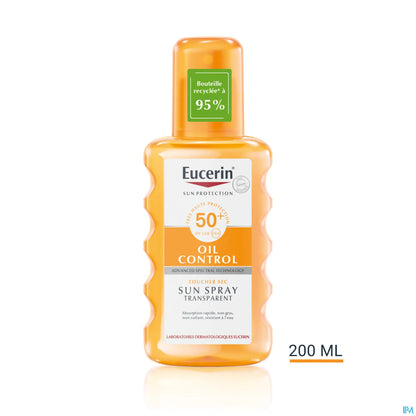 Eucerin Sun Spray Transparent Sensitive Protect Solaire Très Haute Protection 200 mL