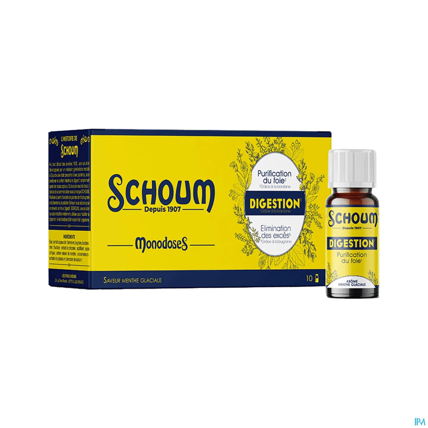 3 Chênes Schoum Digestion Monodose 10x15ml