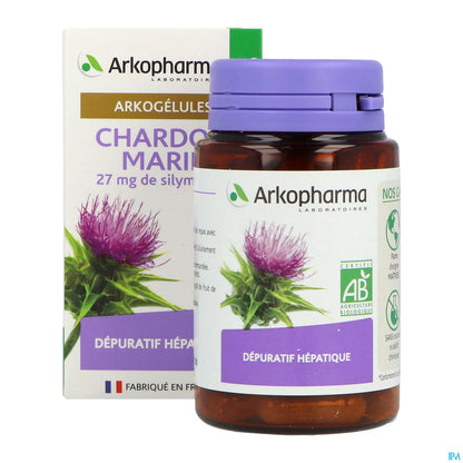 Arkogélules Bio Chardon Marie 27mg de Silymarine Bte/45