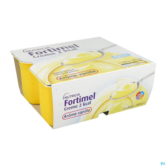 Crème Nutritionnelle 2 kilocalories 4 x 200 g Vanille