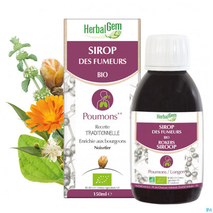 Sciroppo per fumatori biologico 150 ml