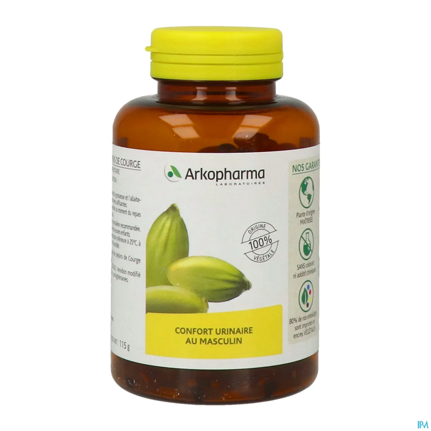 Huile de Pépins de Courge Bio 180 Capsules