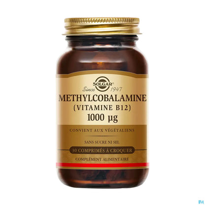 Metilcobalamina Vitamina B12 1000 µg 30 Compresse Masticabili