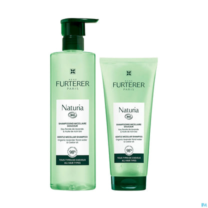 Naturia Shampoo Micellare Delicato Biologico Eco-Ricarica 400ml + 200ml Gratis