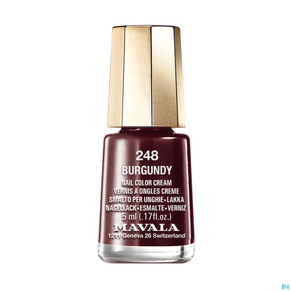 Vernis à Ongles Burgundy N°248 5ml