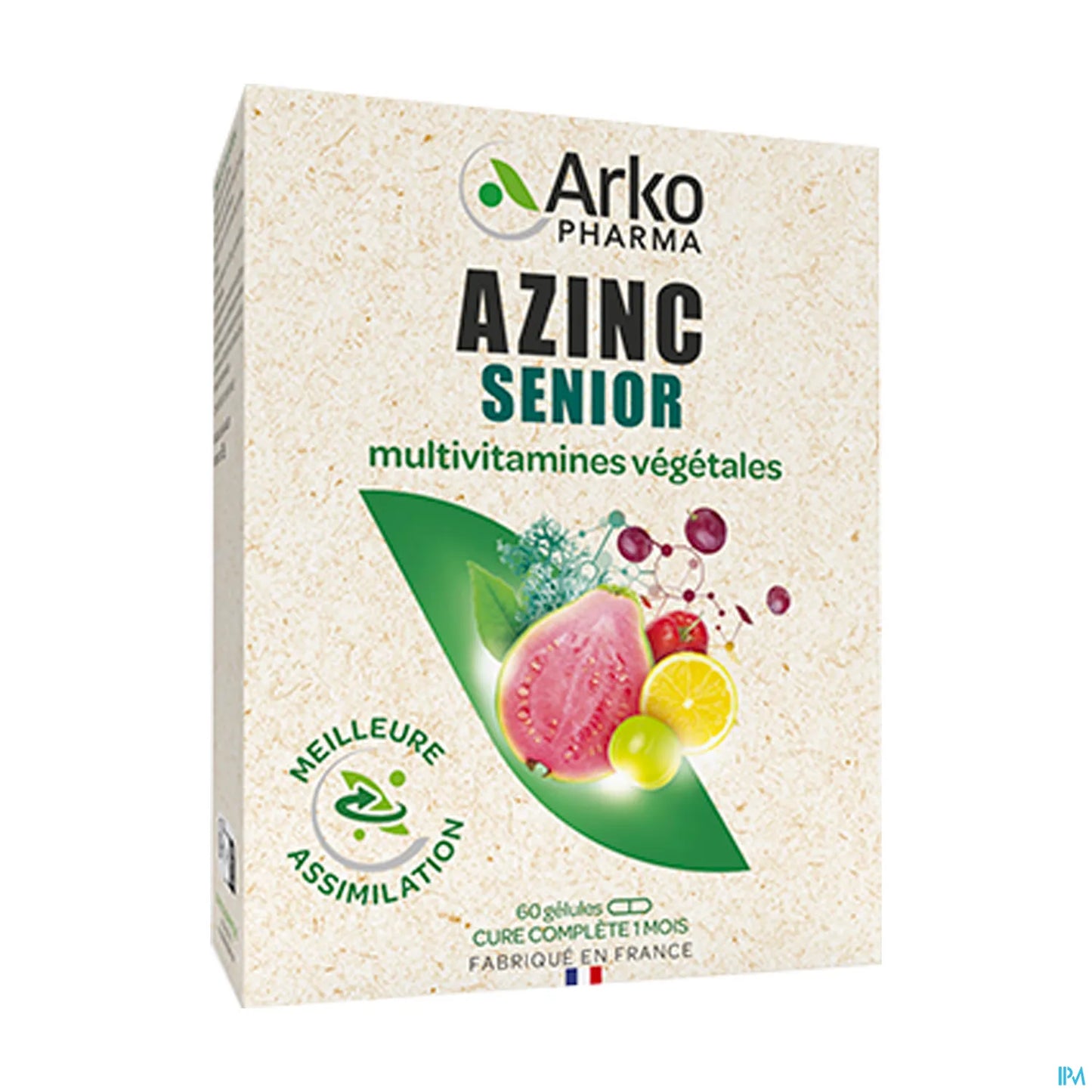Azinc Senior Multivitamines Végétales 60 Gélules