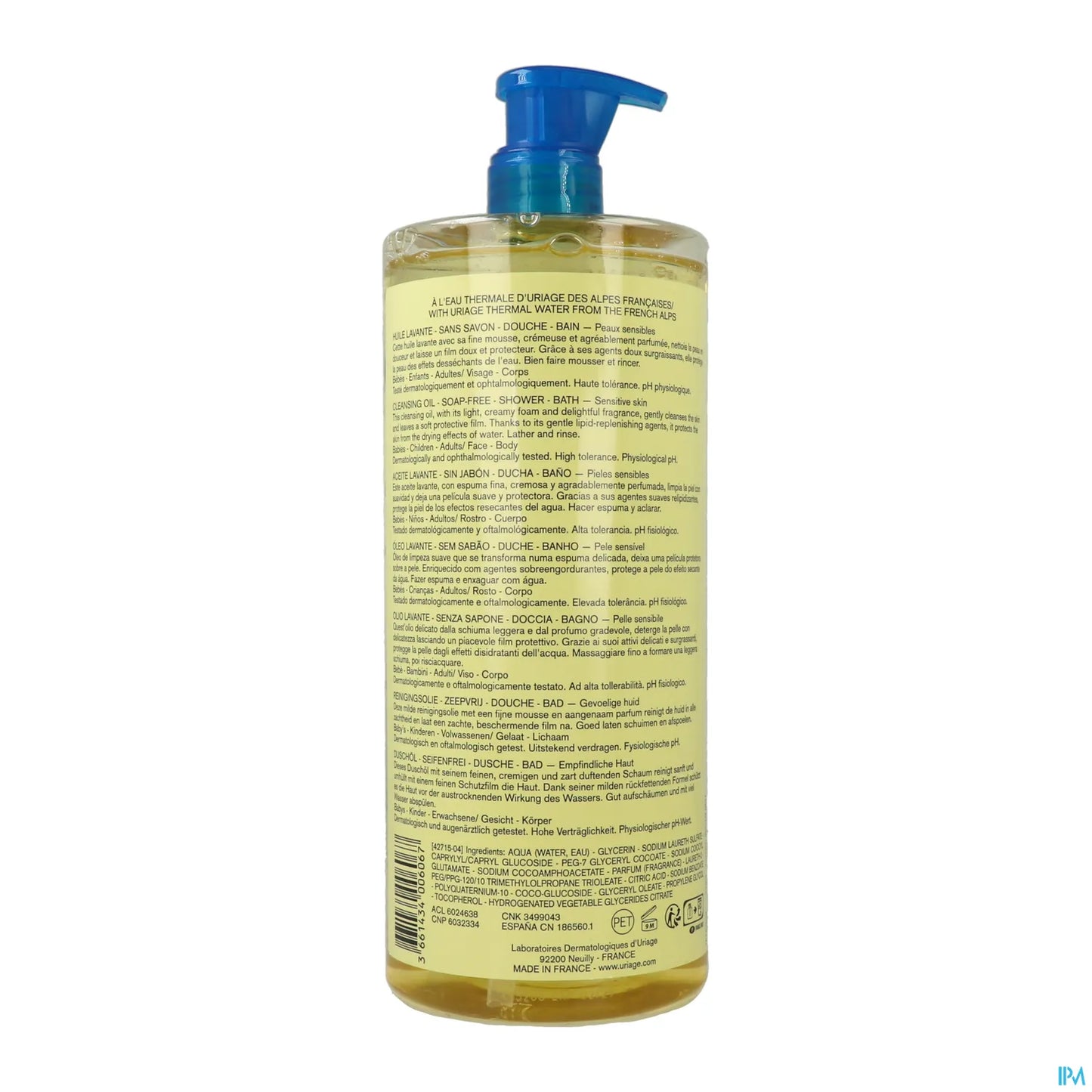 Soap-Free Cleansing Oil 1000ml