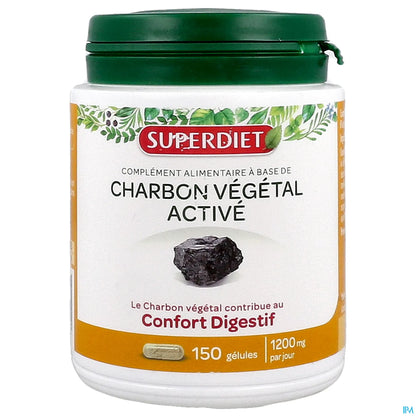 Carbone vegetale attivo 150 capsule