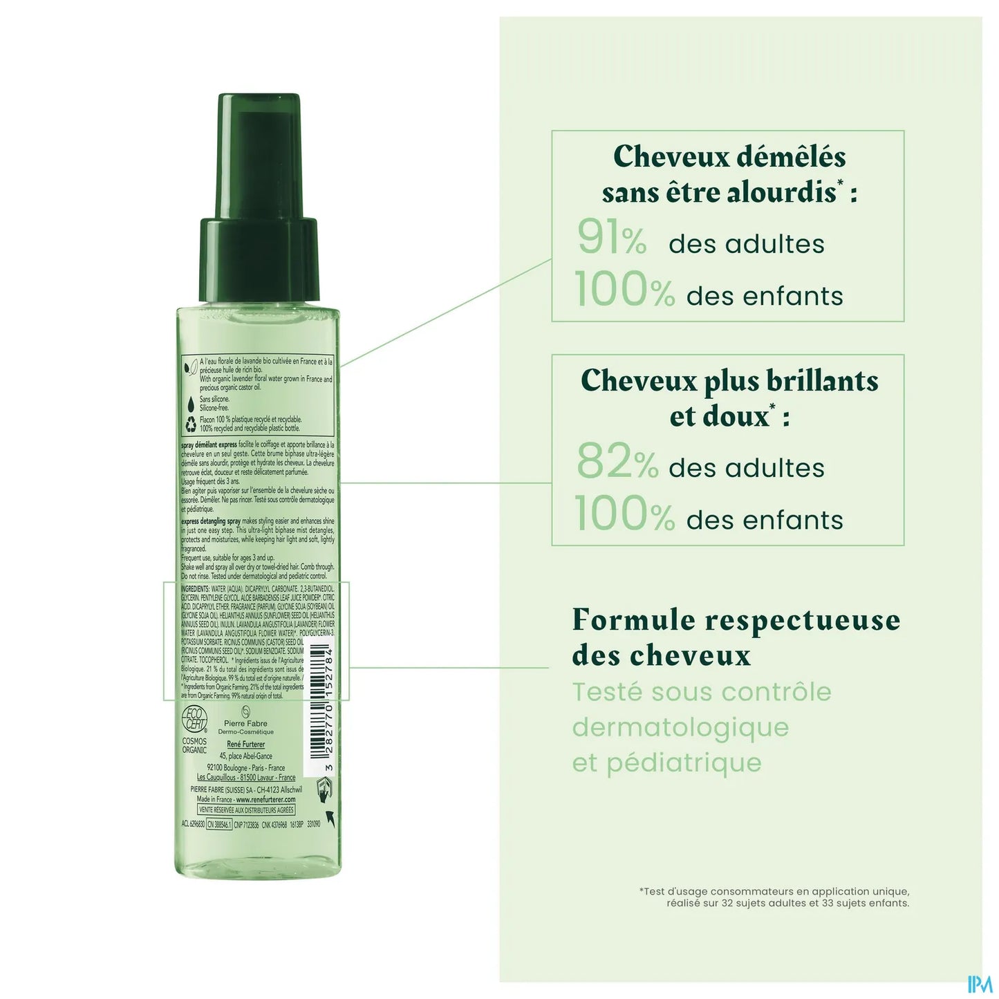 Naturia Spray Démêlant Express Bio 200 ml