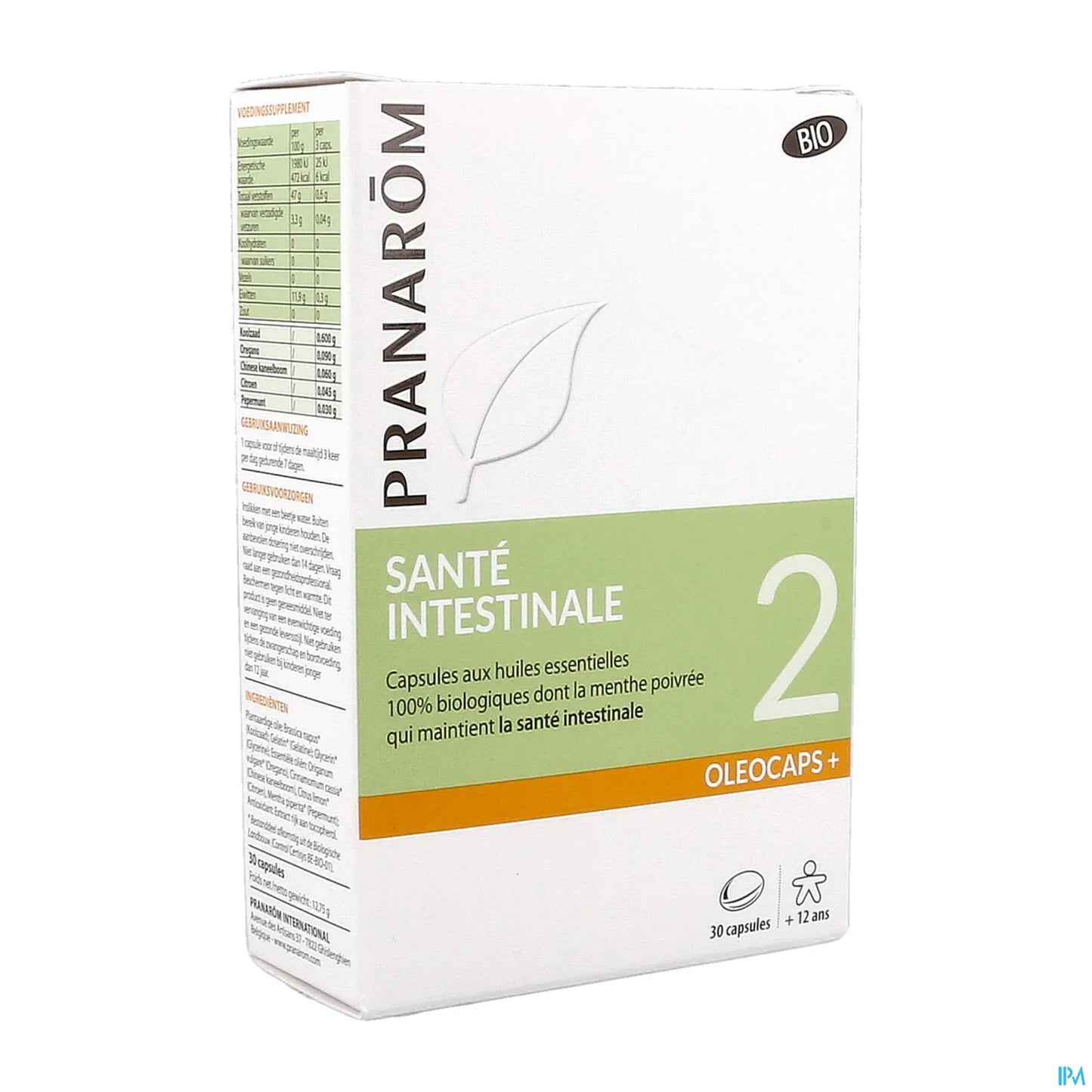 Oléocaps 2 Santé Intestinale Bio 30 Capsules