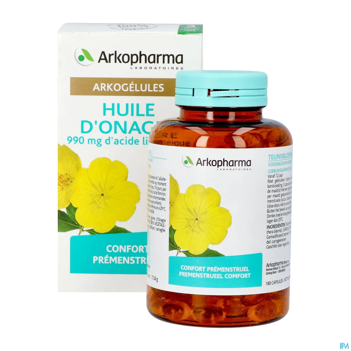 Arkogélules Olio di Enotera Biologico 180 Capsule