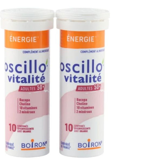 Oscillo Vitalité 50+ 20 Comprimés Effervescents