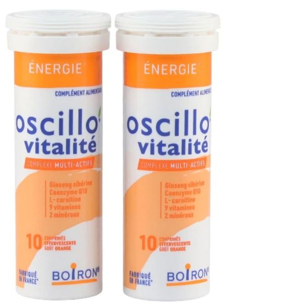 Oscillo Vitalité Adulte 20 Comprimés Effervescents