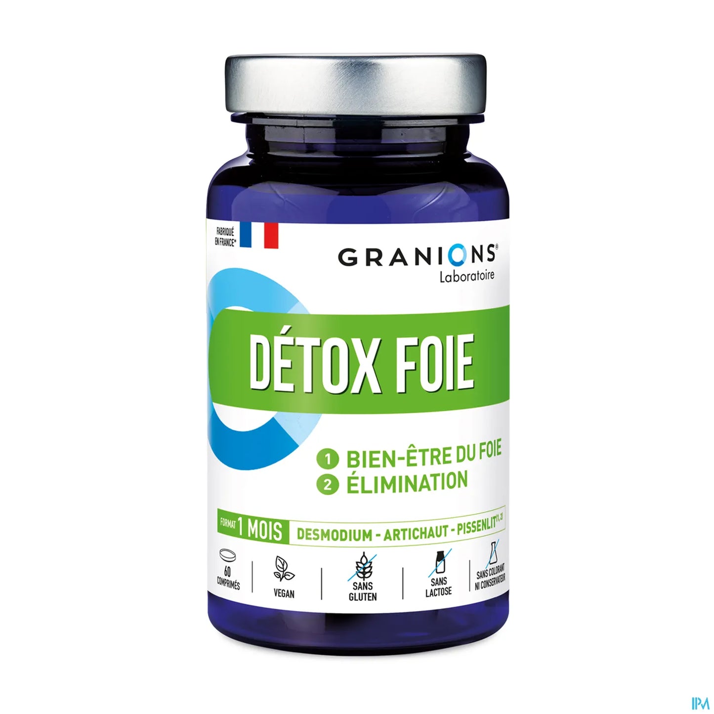 Détox Foie 1000mg 60 Comprimés