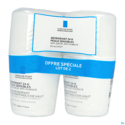 Déodorant Physiologique 24H 2 Billes 50ml