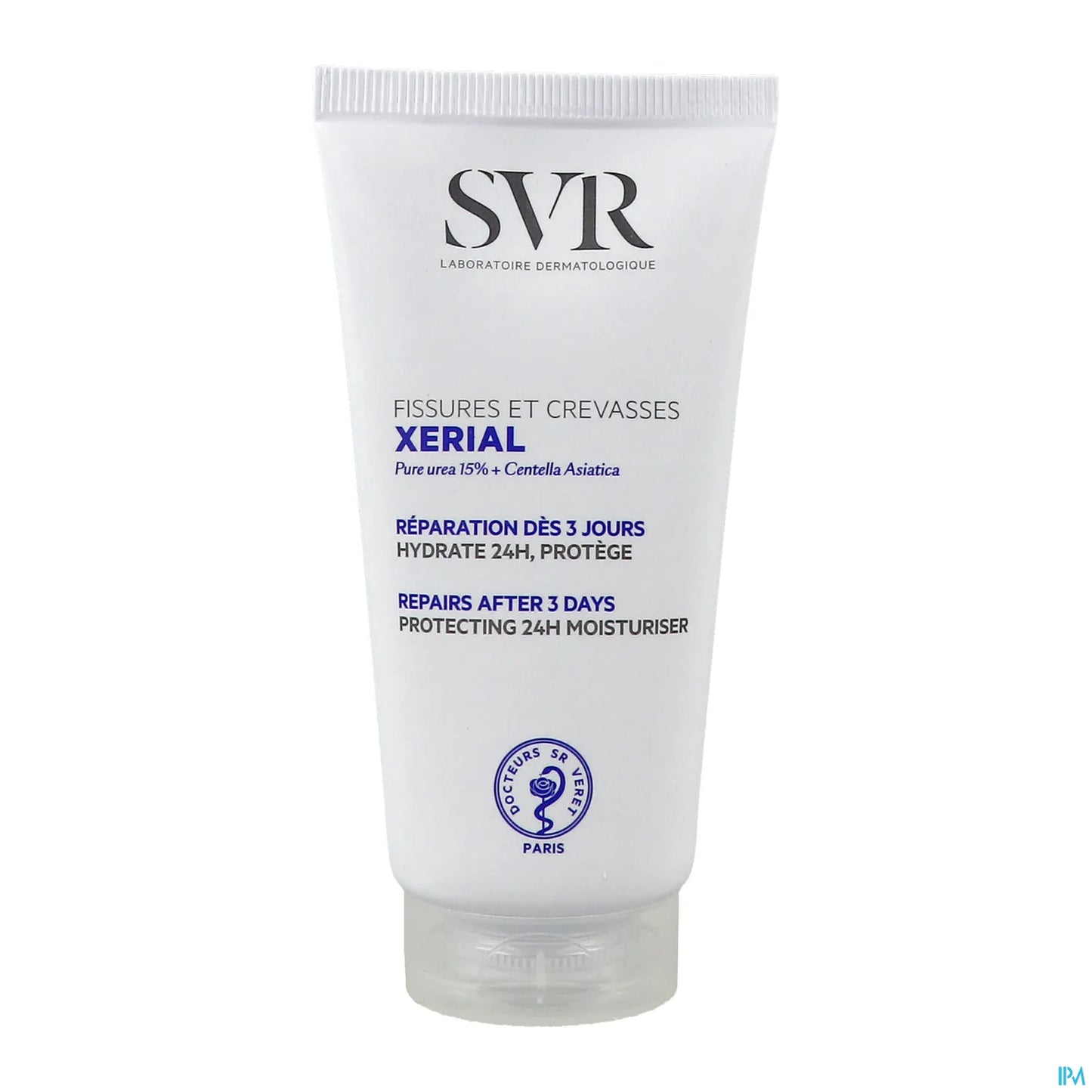 Xerial Fissures Crevasses Crème Protectrice Mains Pieds 50ml