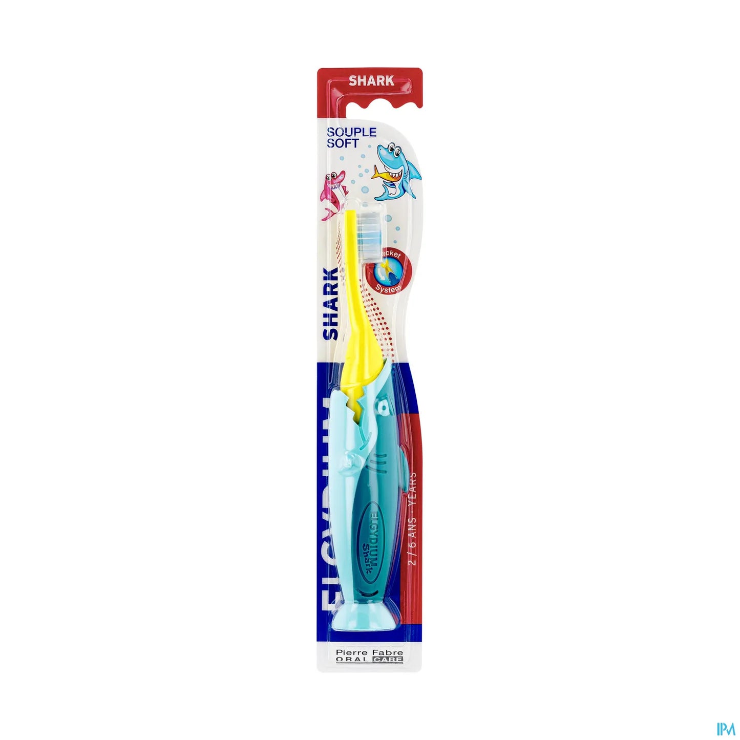 Pierre Fabre Elgydium Kids Brosse à Dents Shark 2-6 Ans
