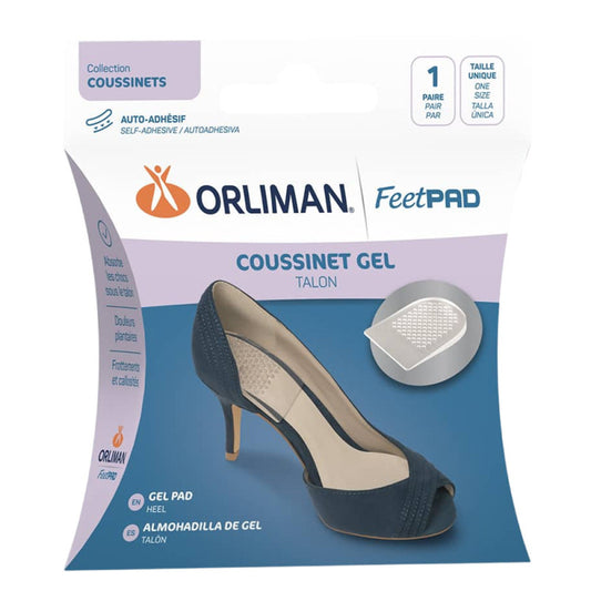 FeetPad Coussinet Gel Talon Taille Unique