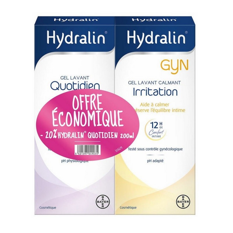 Quotidien et Hydralin Gyn 200 ml