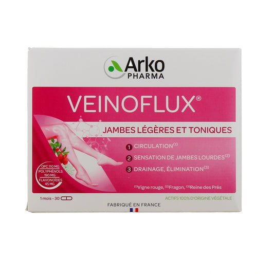 Veinoflux 30 Gélules Soutien Circulation