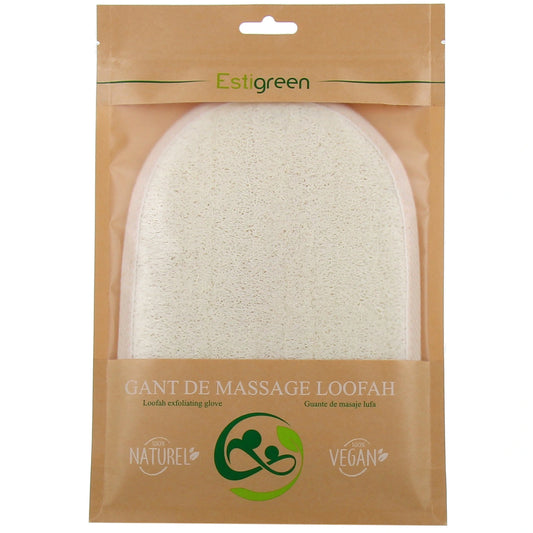 Gant Loofah Massant Et Exfoliant 1 Pièce