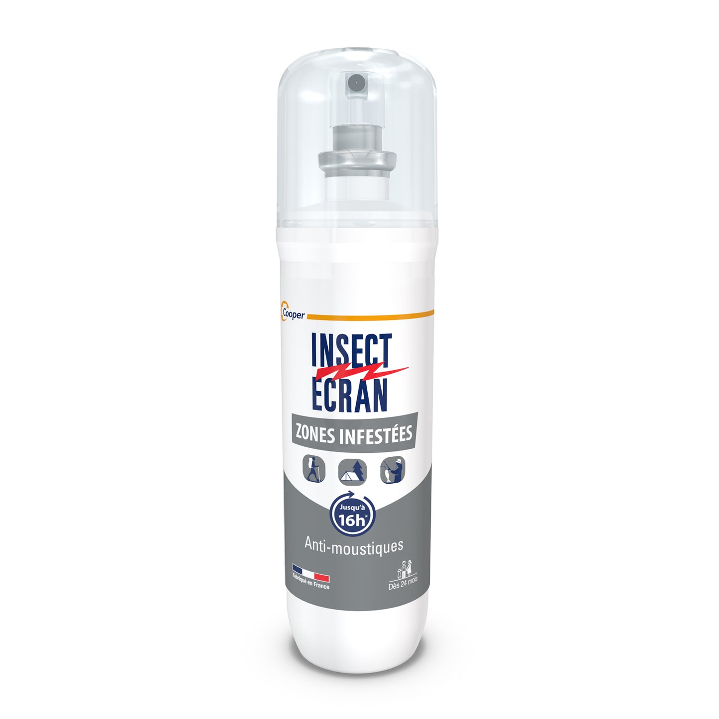 Spray repellente per aree infestate