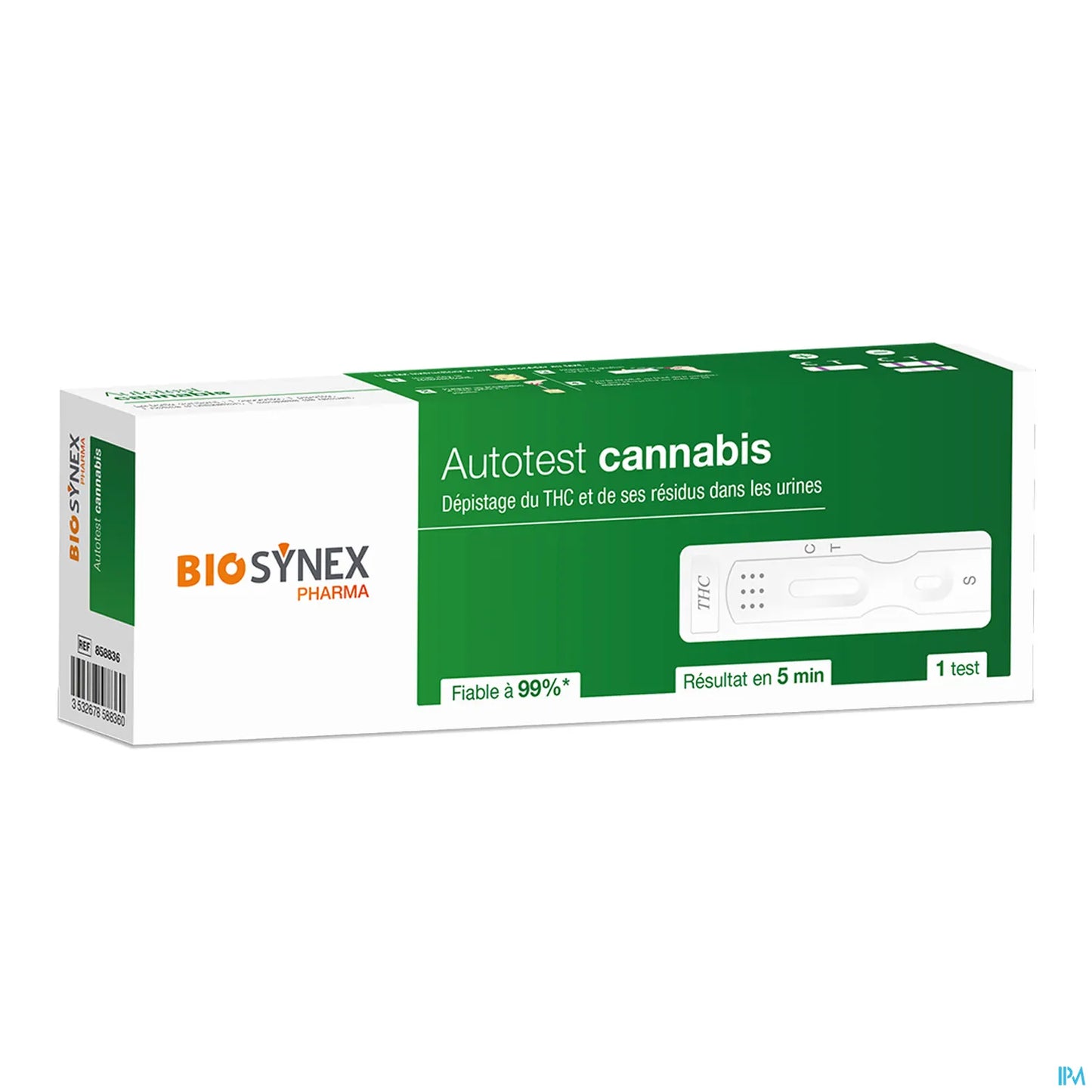 Exacto 1 Test Cannabis - Dépistage du THC - Cassette