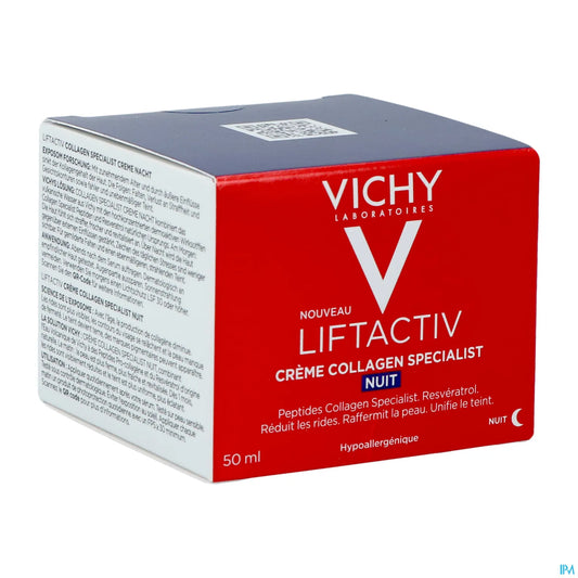 Liftactiv Collagen Specialist Nuit Crème 50ml
