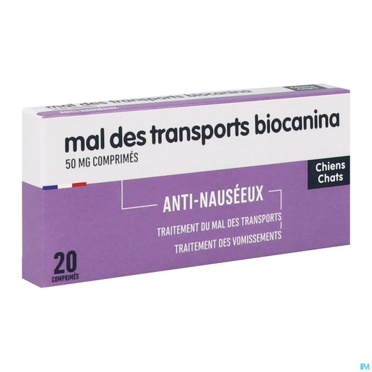 Motion Sickness Box of 20 Tablets
